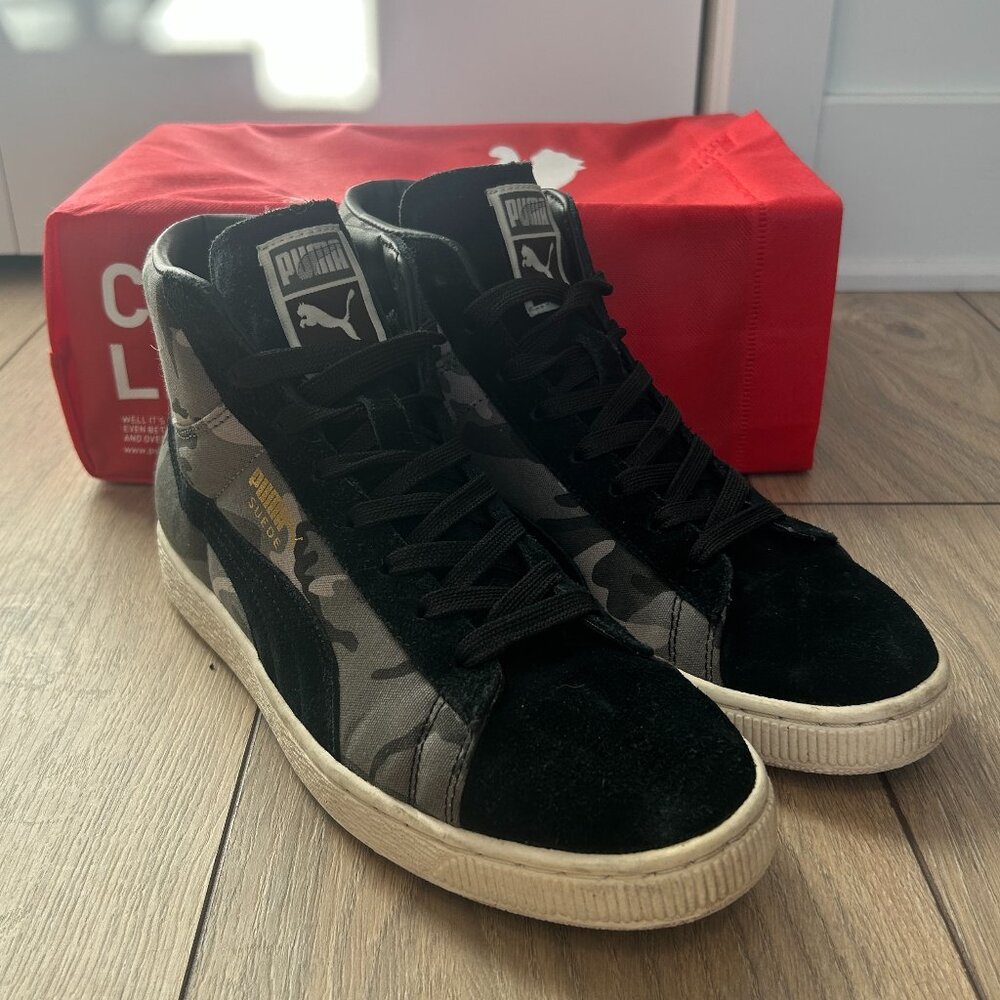 Puma Suede Mid Classic+ Rugged Sneakers